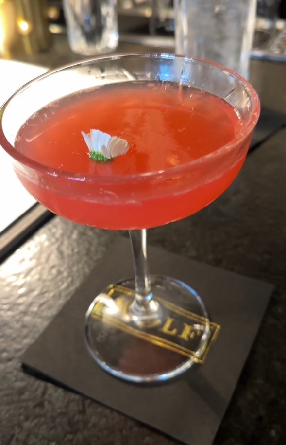 Wolf by Vanderpump classic pumptini, a sweet and citrusy martini.